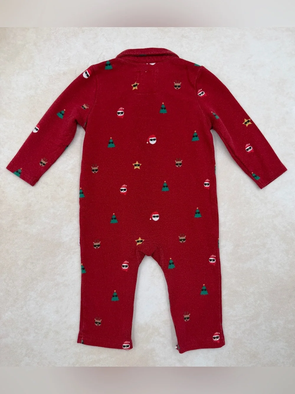 Little Sleepies red long
